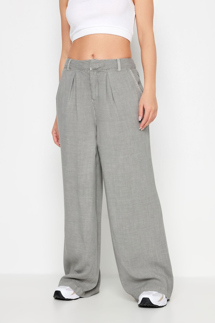 PixieGirl Petite Grey Smart Trousers - Image 2 of 5