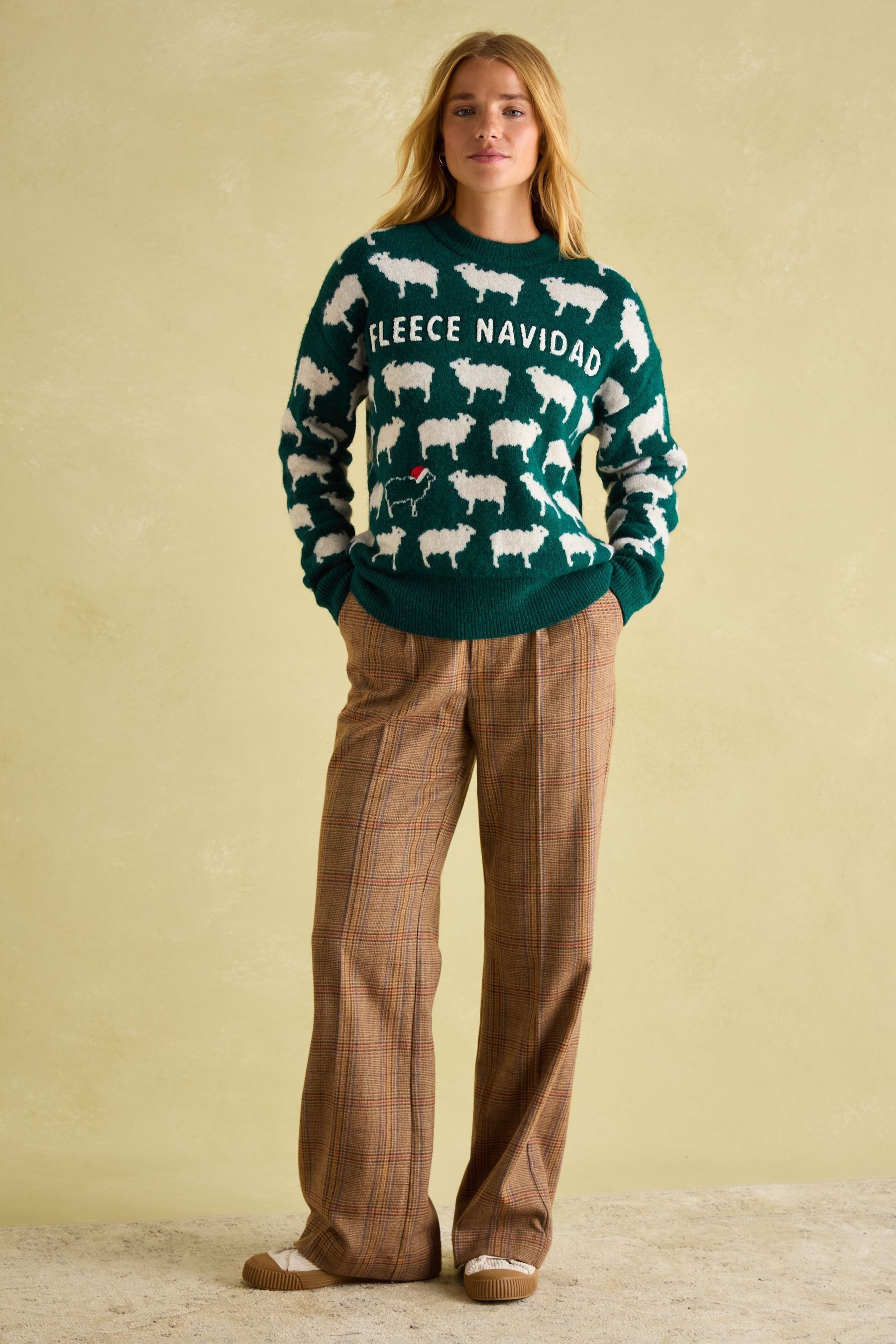 Fleece navidad jumper uk outlet