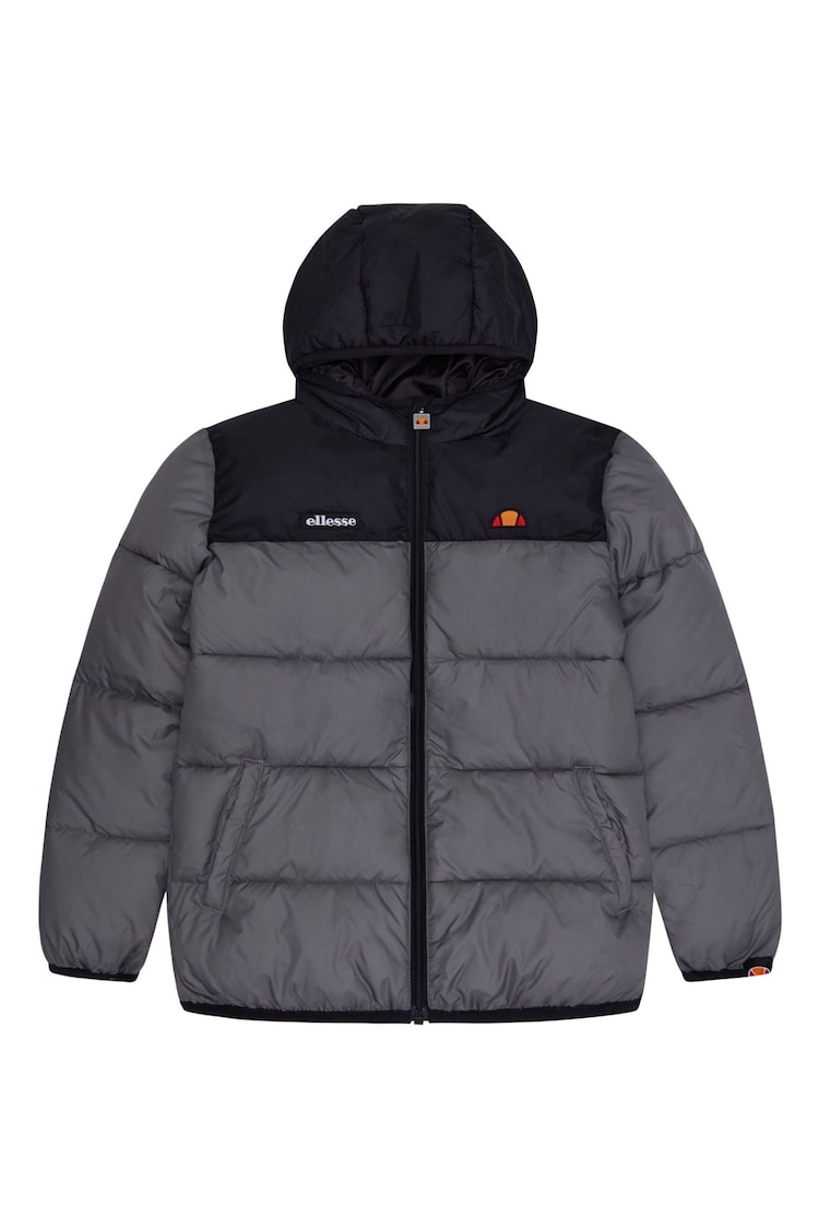 Ellesse Junior Grey Caloroso Padded Jacket - Image 1 of 3