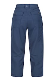 Regatta Blue Chaska Capri Trousers with 40+ UPF Sun Protection - Image 7 of 9