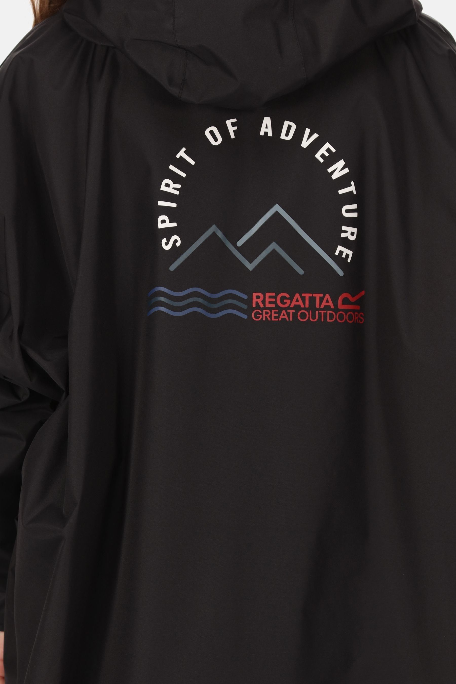 Buy Regatta Black Junior Waterproof Fleece Lined Changing Robe from Next Luxembourg