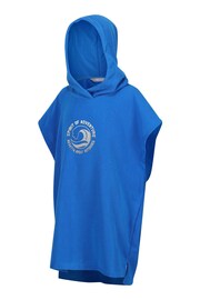 Regatta Blue Kids Towel Robe - Image 5 of 6