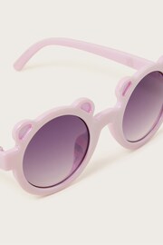 Monsoon Pink Baby Bear Sunglasses with Case - Image 2 of 2