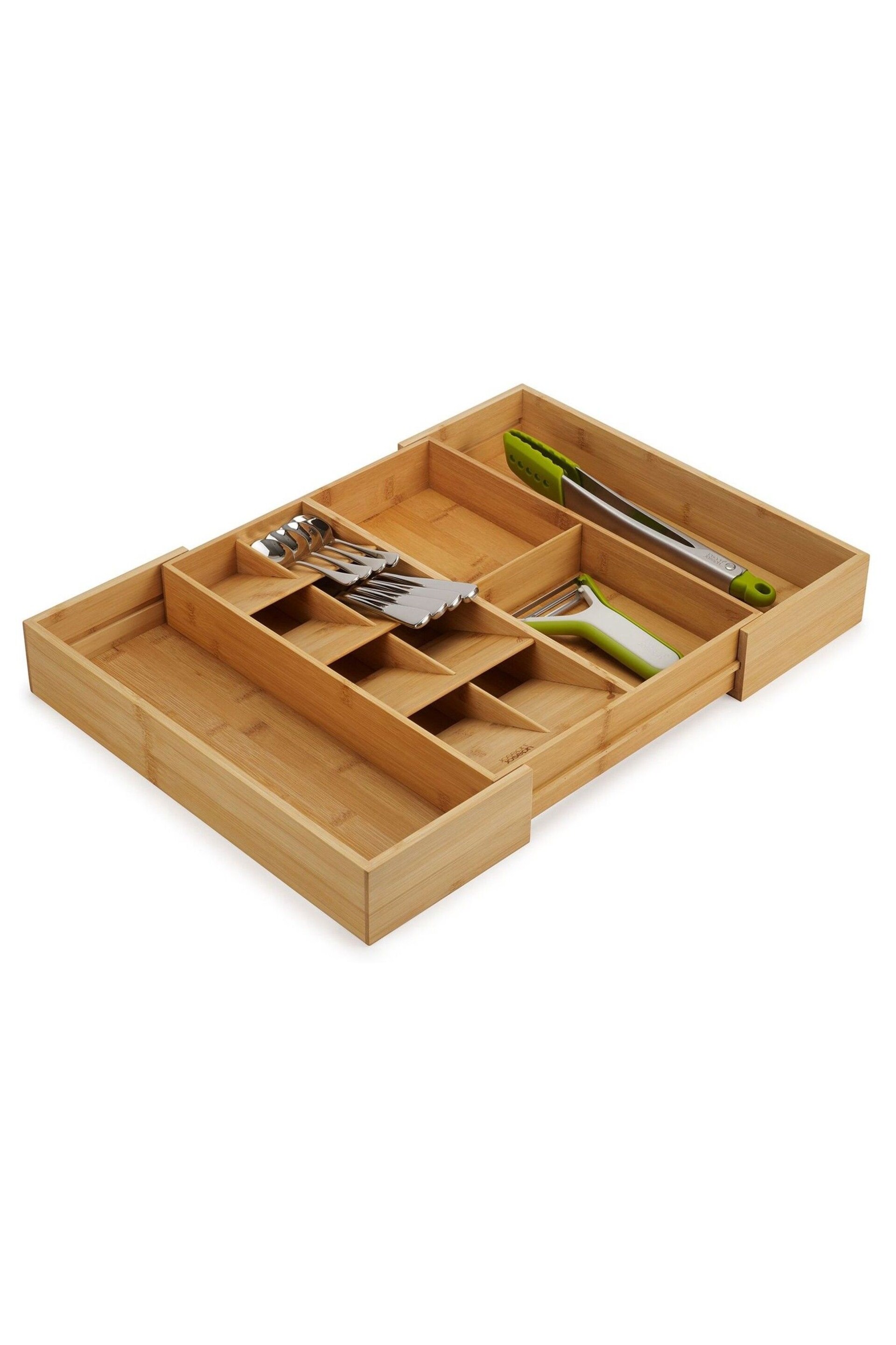 Joseph Joseph Bamboo Expandable Cutlery Utensil and Gadgets Organiser - Image 4 of 4