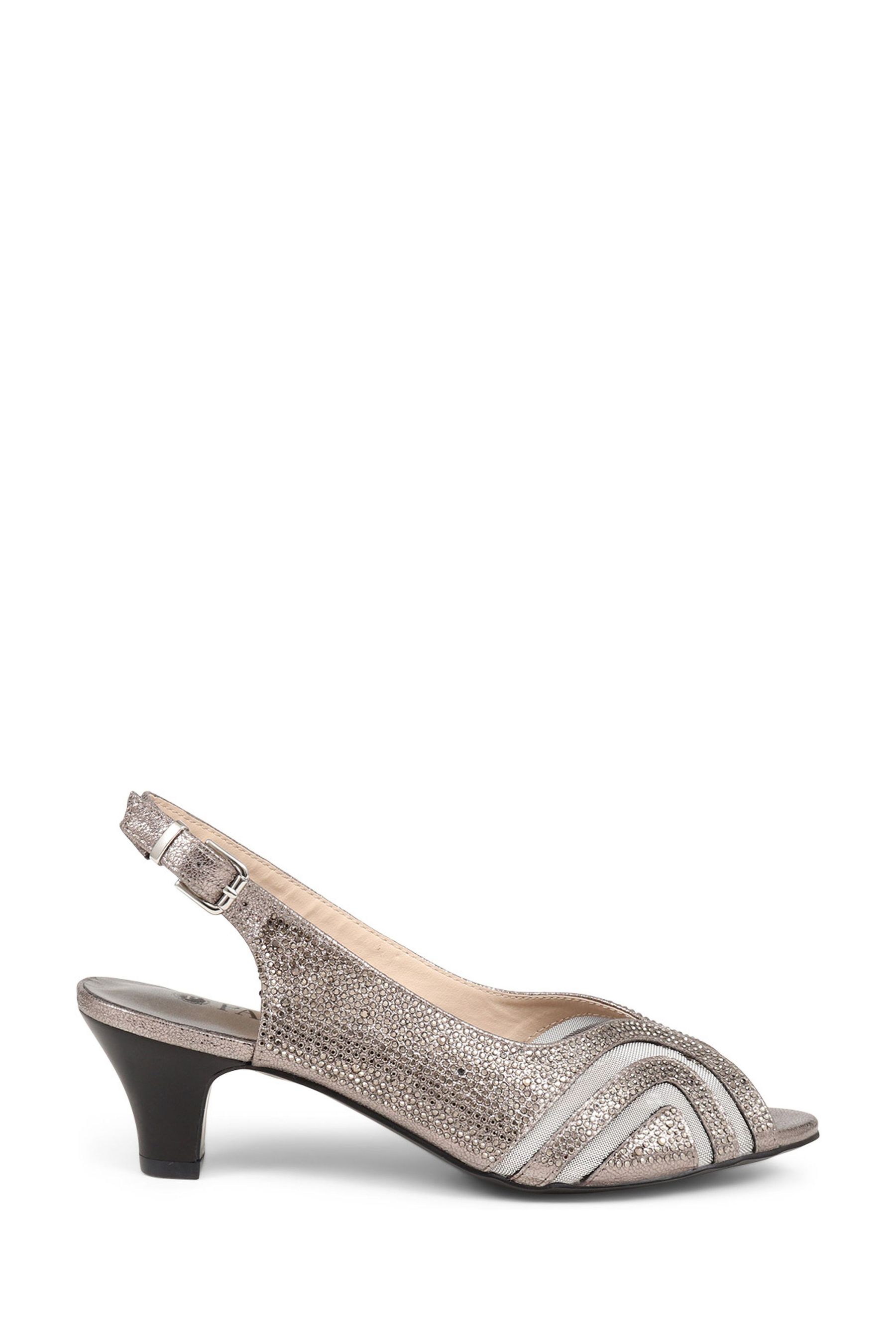 Pavers Natural Pavers Black Slingback Evening Heels