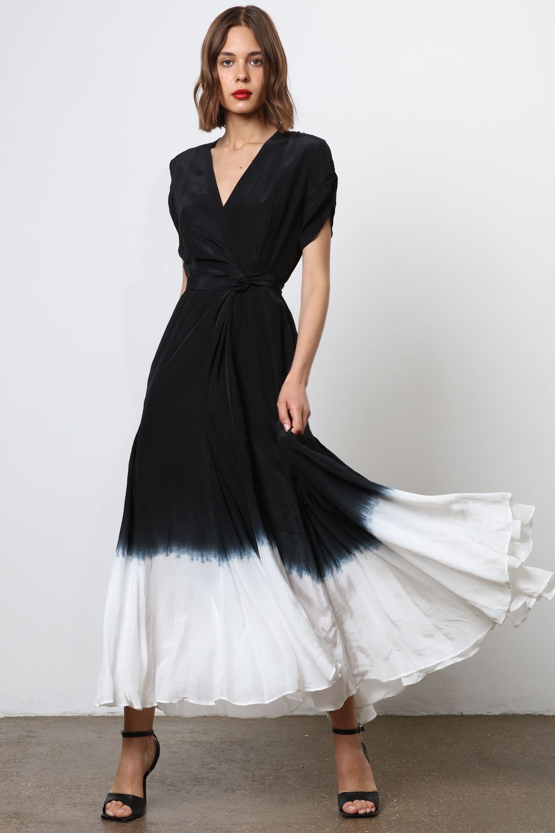 Tie dye formal dress 2025