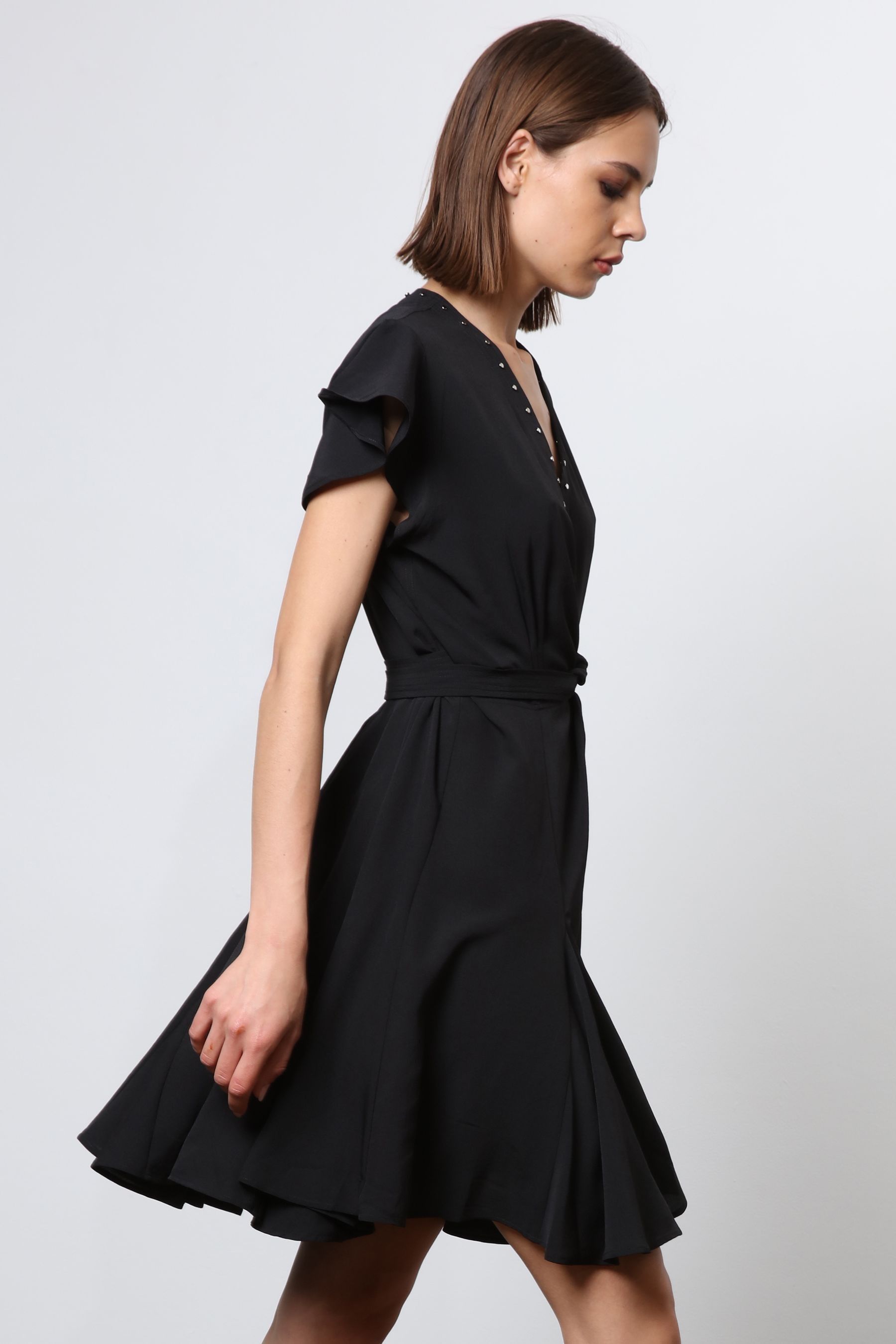 Buy Religion Black Wrap Mini Dress from the Next UK online shop