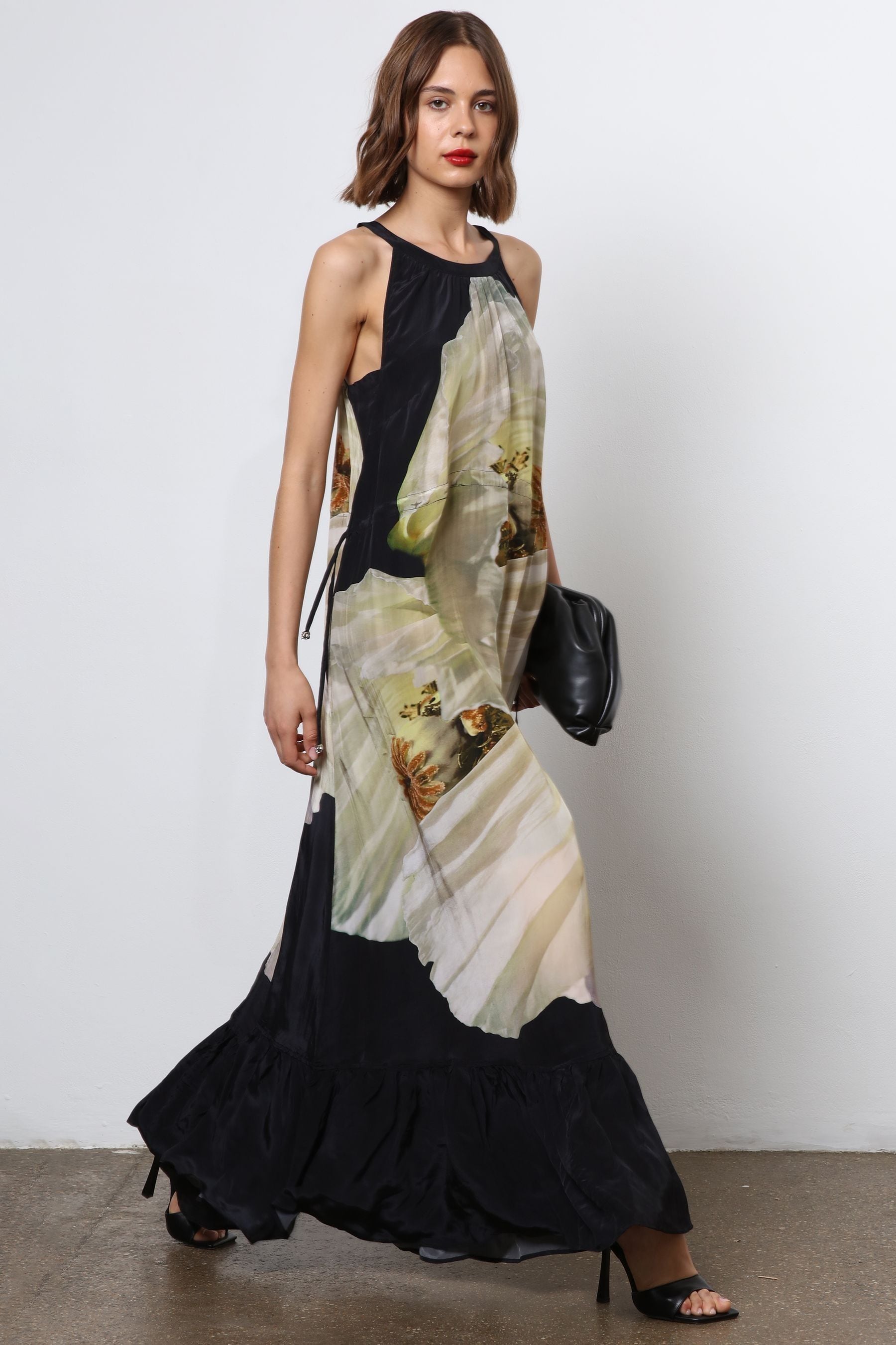 Halter neck maxi dress summer new arrivals