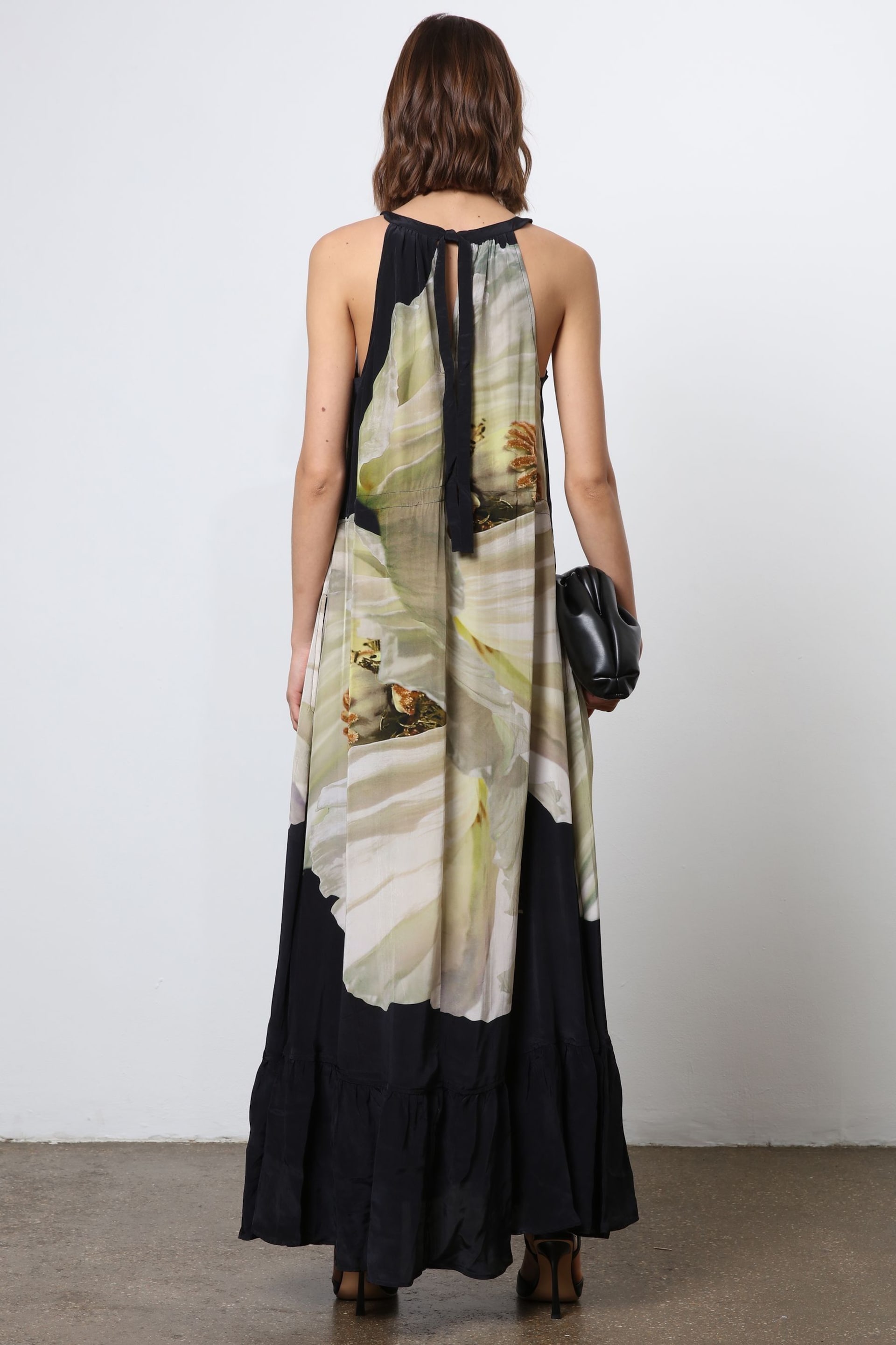 Religion Multi Halter Neck Maxi Dress - Image 3 of 6