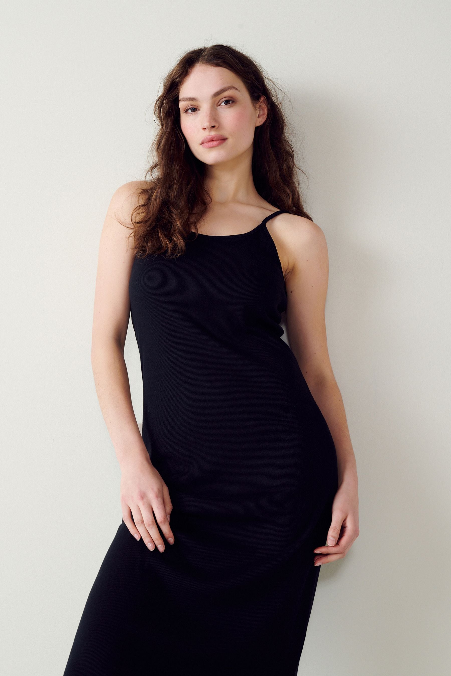 Ribbed maxi bodycon dress 2025