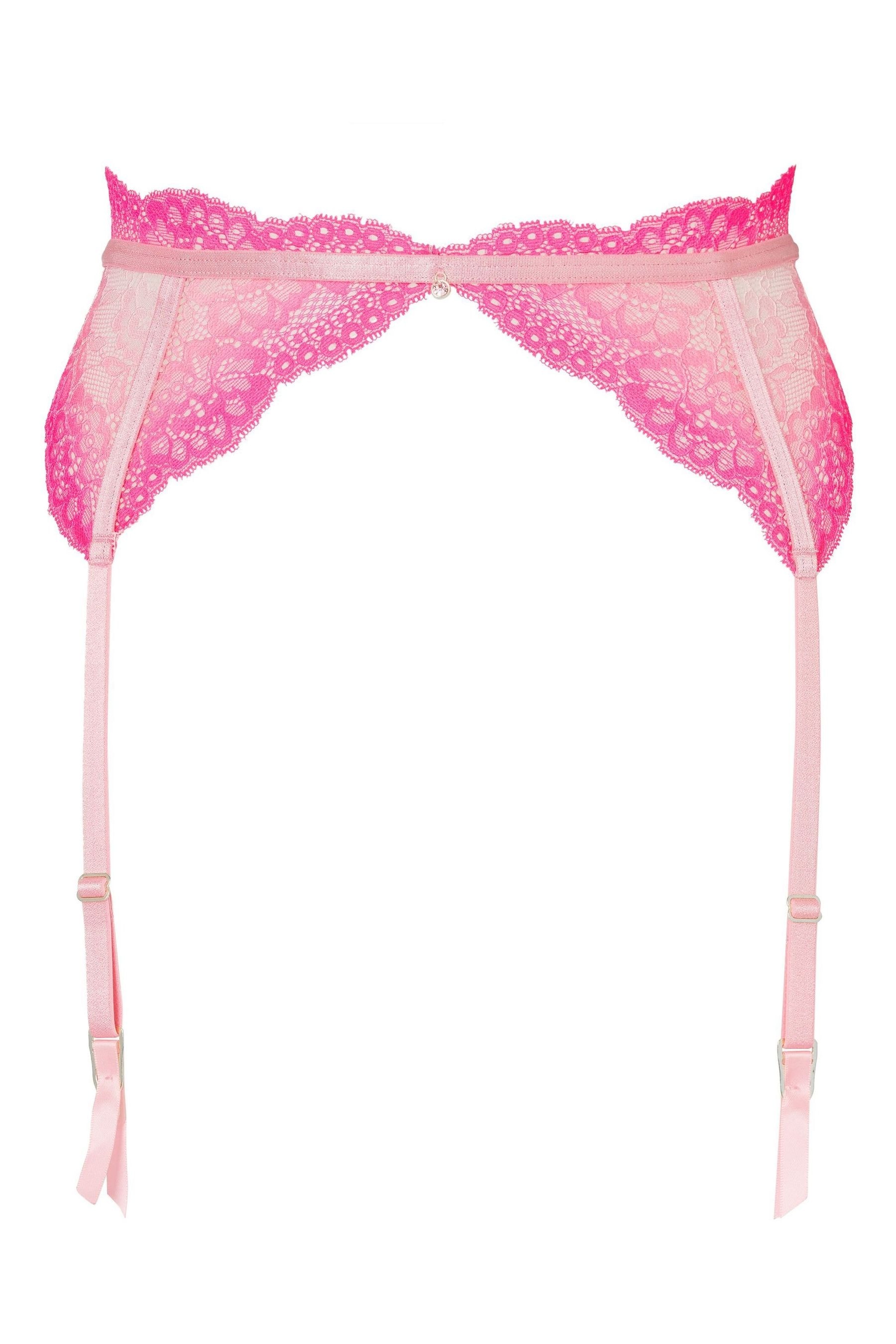 Buy Ann Summers Pink Sexy Lace Planet Suspender Belt from the Next UK online shop