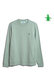 Original Penguin Sticker Pete Crew Neck Sweatshirt - Image 4 of 4