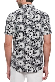 Original Penguin All-Over Floral Print Cotton Blend Short Sleeve Shirt - Image 2 of 4