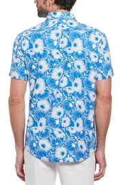 Original Penguin All-Over Floral Print Cotton Blend Short Sleeve Shirt - Image 2 of 3