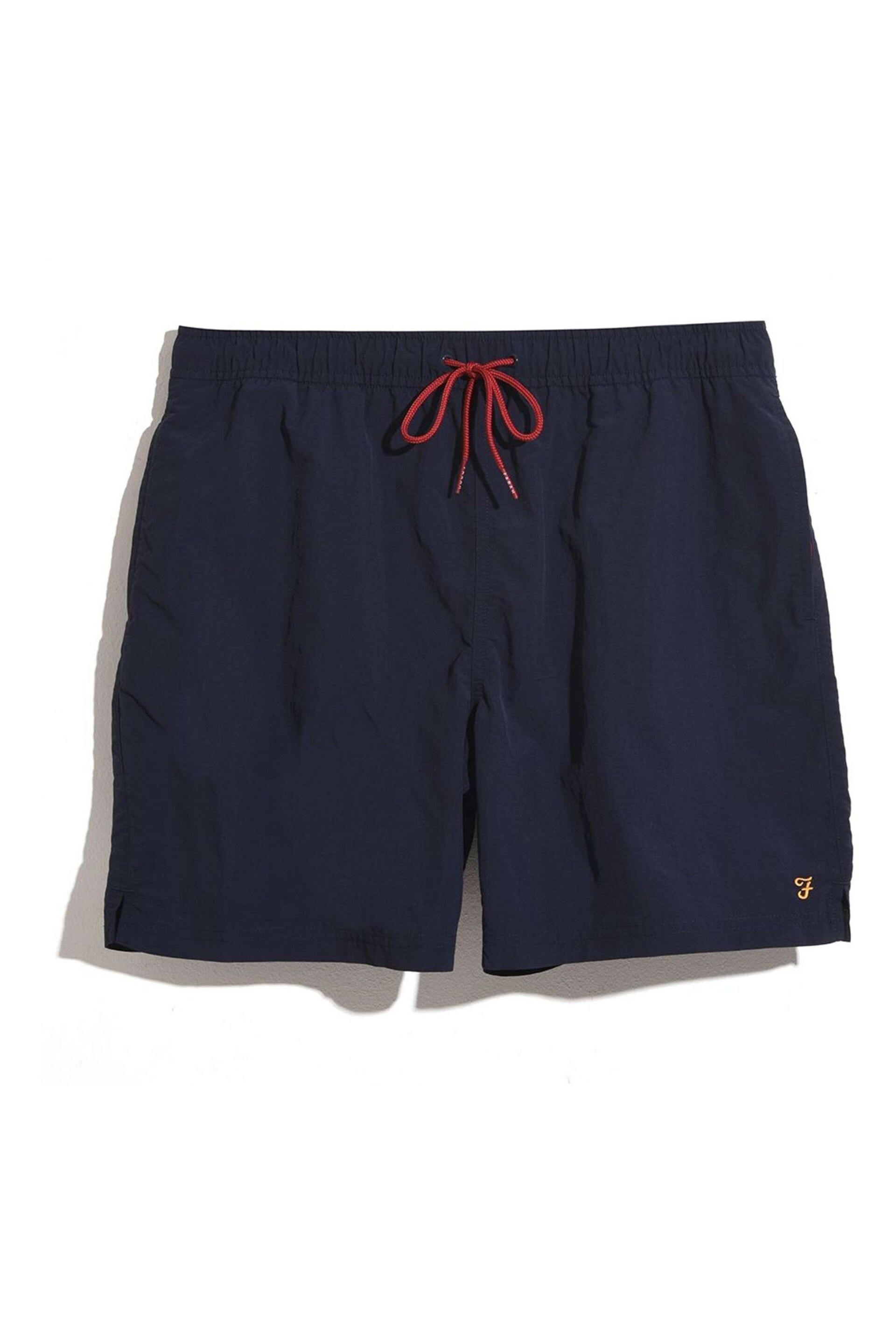 Farah Blue Colbert Plain Swim Shorts - Image 5 of 5