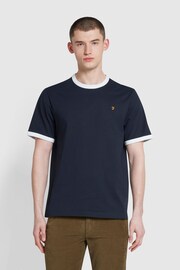 Farah Groves Ringer Short Sleeve T-Shirt - Image 1 of 5