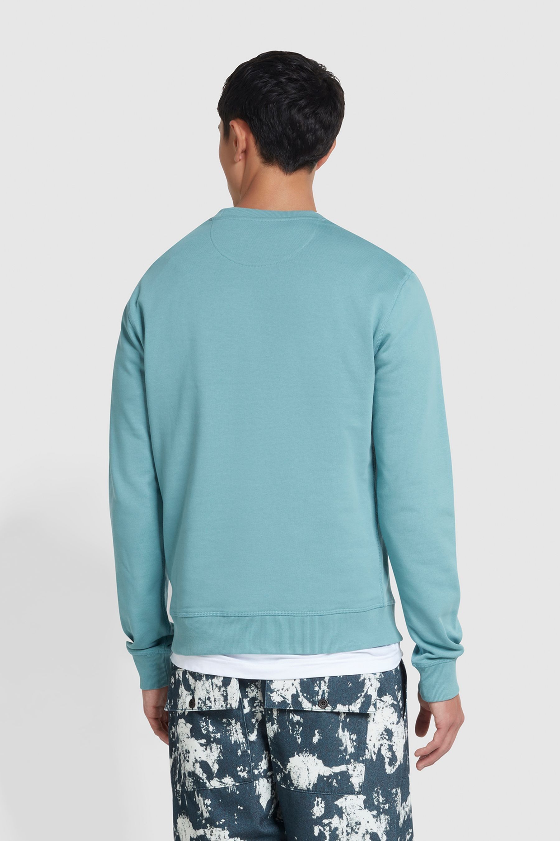Buy Farah Tim New Crew Neck Sweatshirt from Next Luxembourg