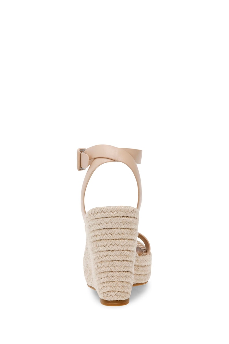 Steve Madden Leather Upstage Wedge Sandals - Image 4 of 4