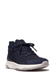 FitFlop Blue Vitamin Ffx Knit Sports Sneakers - Image 2 of 4