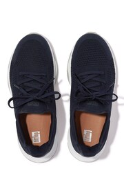 FitFlop Blue Vitamin Ffx Knit Sports Sneakers - Image 3 of 4