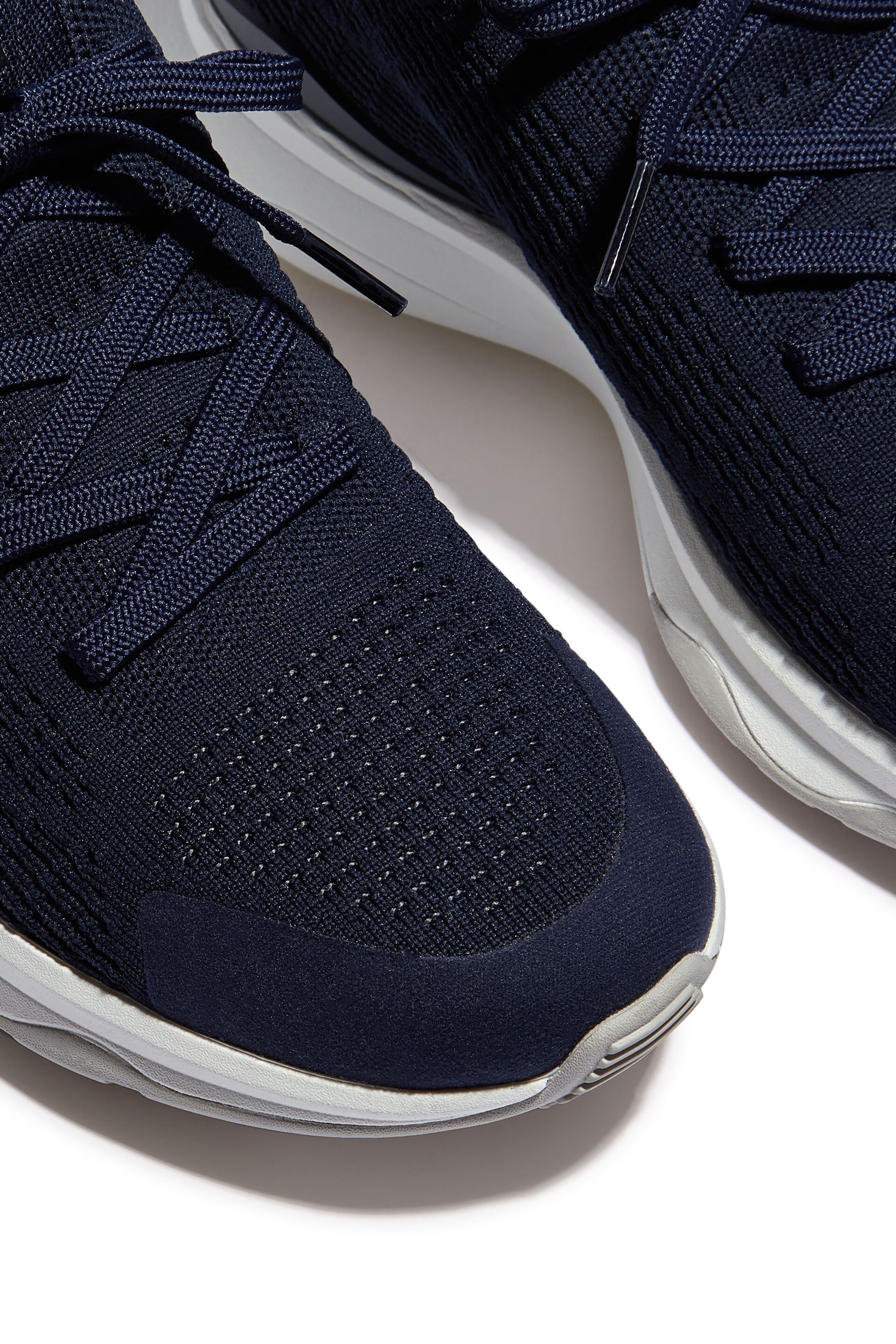 FitFlop Blue Vitamin Ffx Knit Sports Sneakers - Image 4 of 4