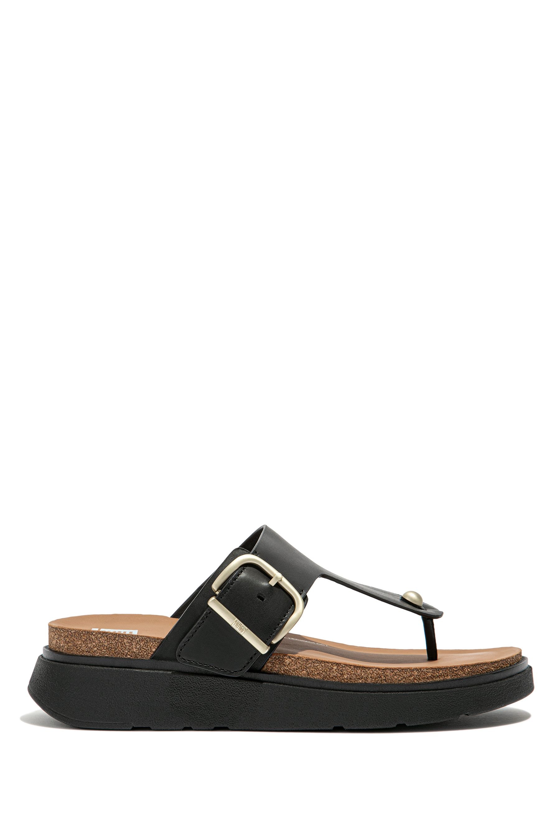 Buy FitFlop Gen Buckle Leather Toe Post Sandals from the Next UK online shop