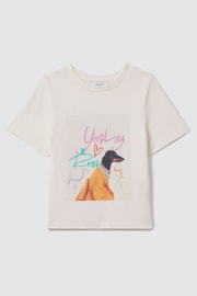 Reiss Multi Yoshy Senior Cotton Print T-Shirt - Image 2 of 4