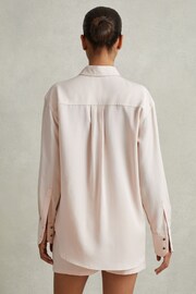 Reiss Nude Isador Lyocell Button Through Shirt - Image 4 of 5