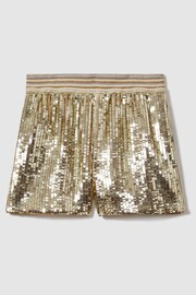 Atelier Sequin Elasticated Waist Shorts - Image 2 of 5