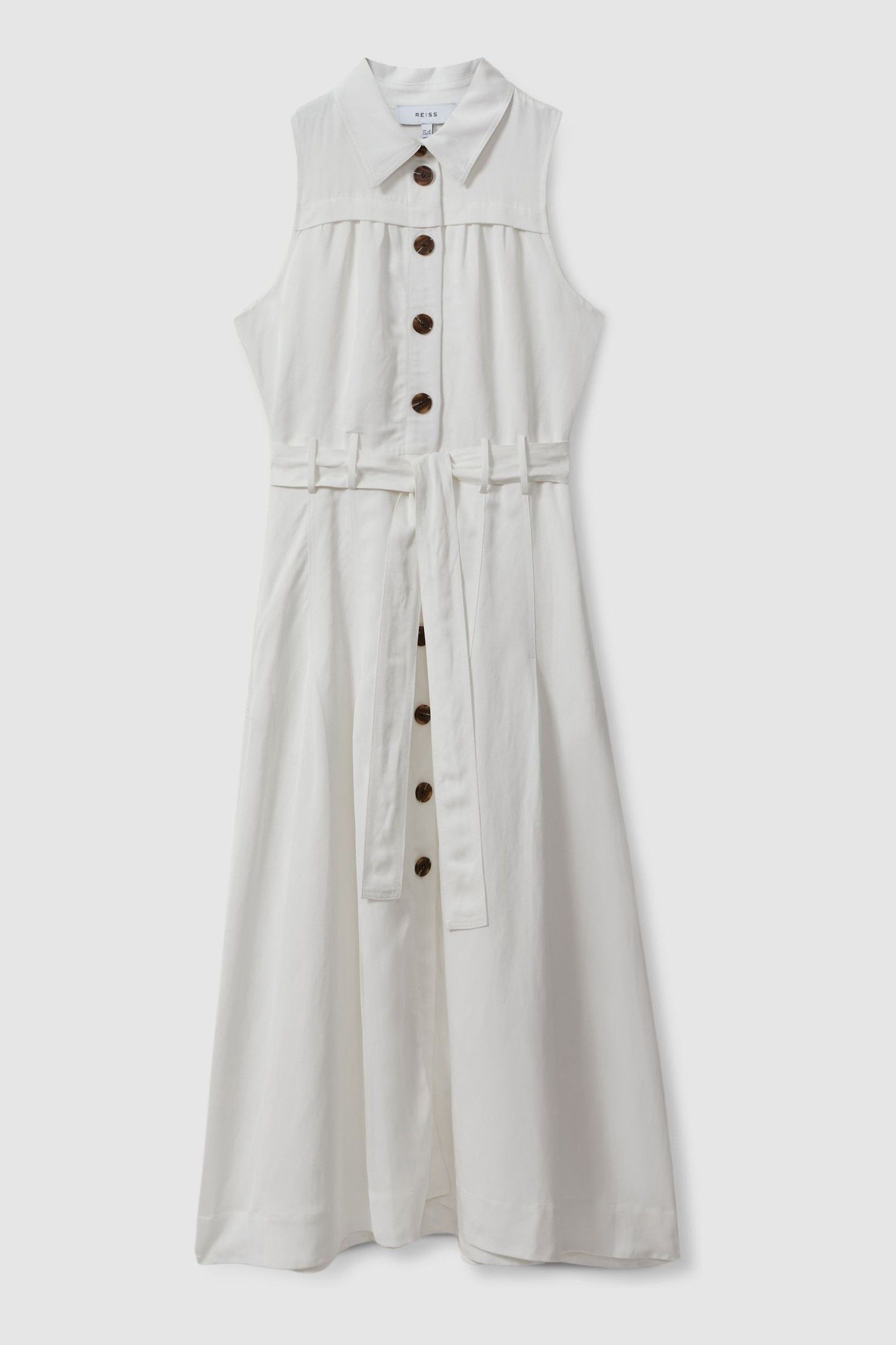 Shirt style midi dress 2025