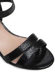 Dune London Black Ground Merisa 2 Part Block Heel Sandals - Image 6 of 6