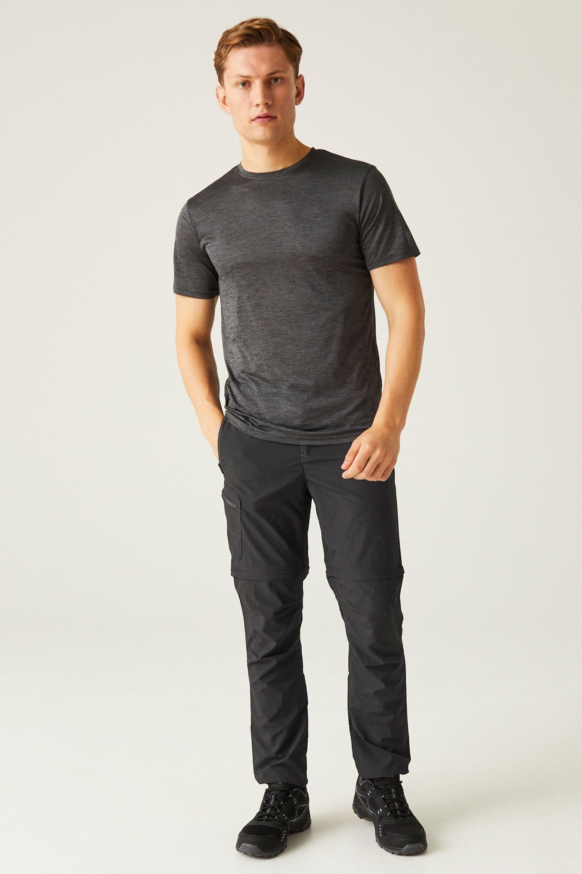 Regatta Black Leesville II Zip Over Trousers - Image 1 of 9