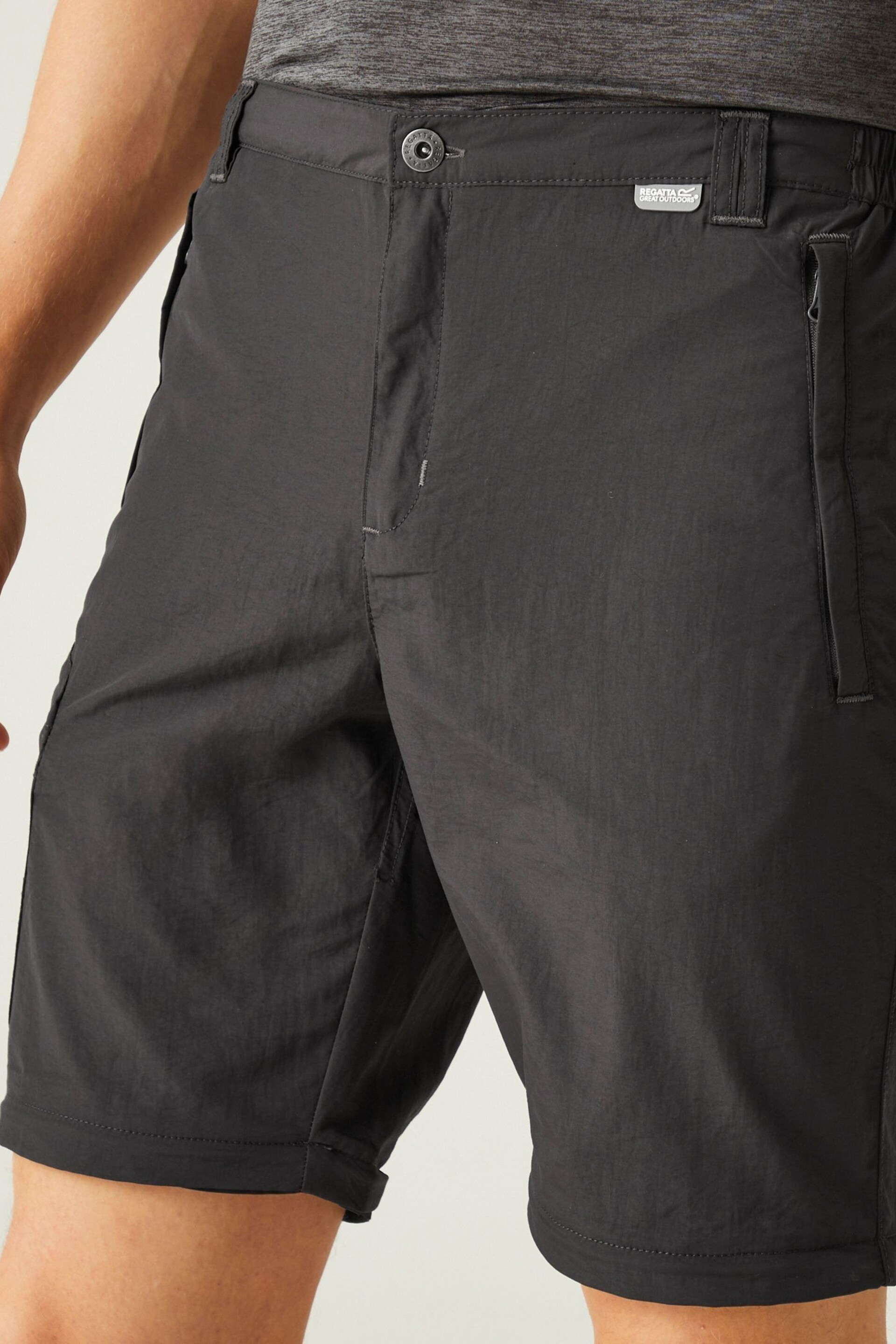 Regatta Black Leesville II Zip Over Trousers - Image 6 of 9