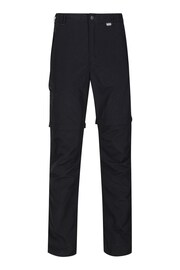 Regatta Black Leesville II Zip Over Trousers - Image 7 of 9