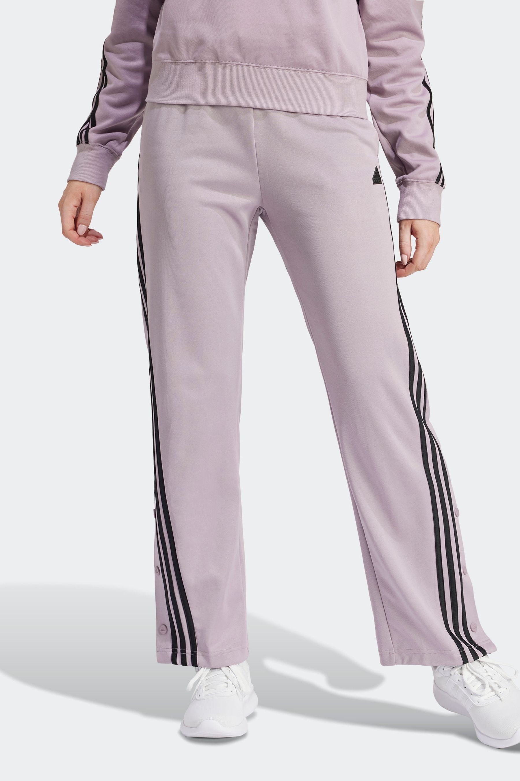 Adidas 3 stripe pink track pants deals