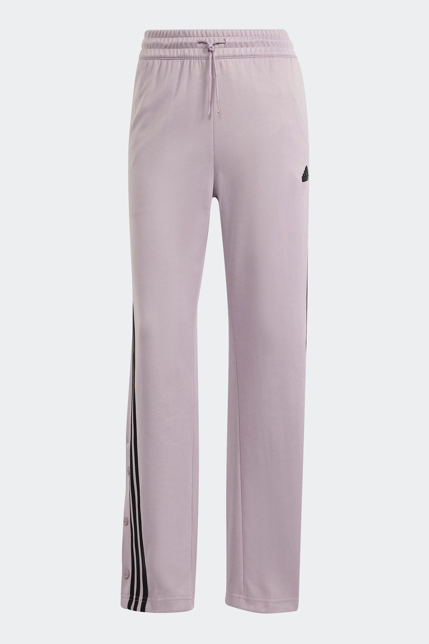 Adidas Iconic 3 Stripes Sweat Pants White L Woman