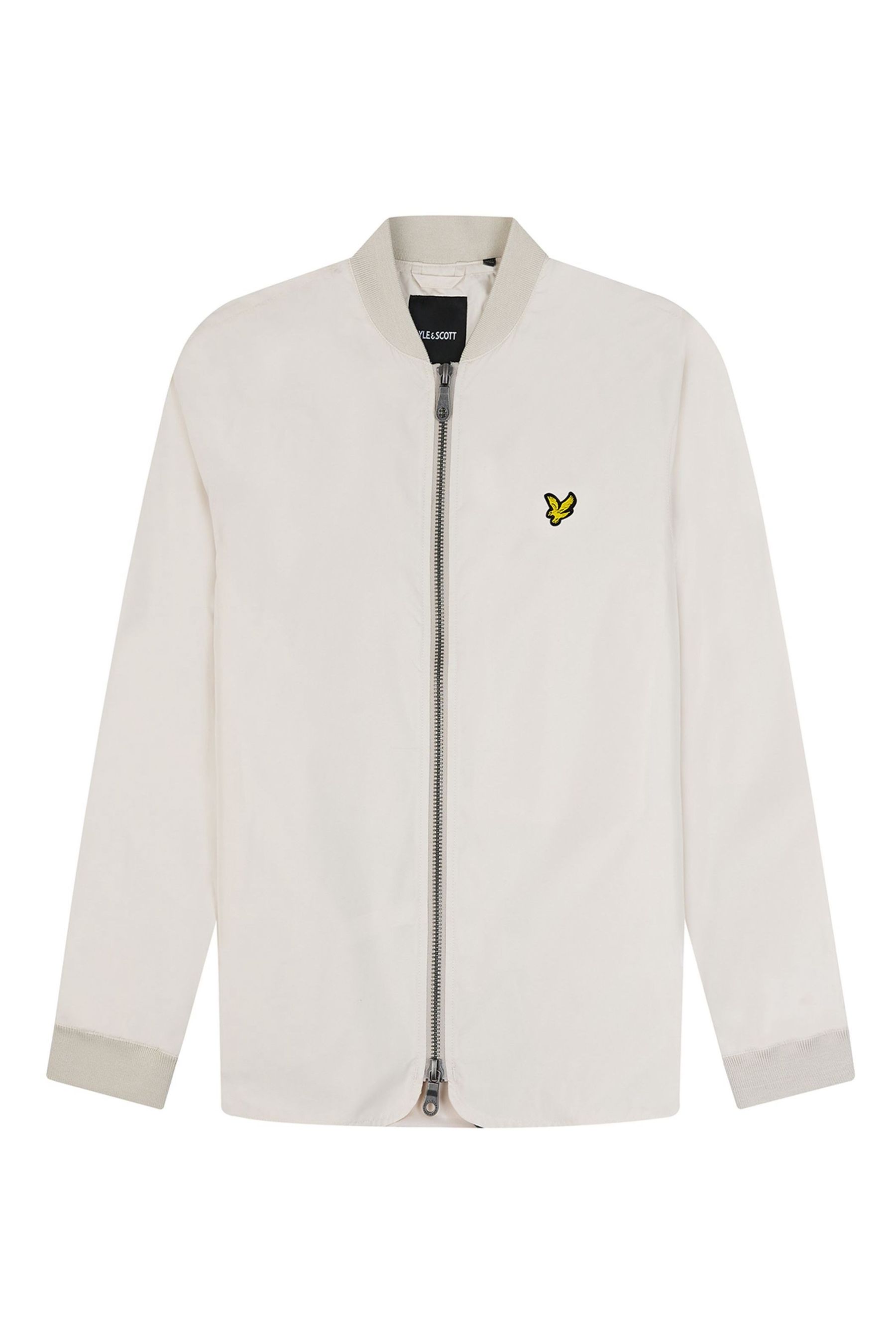 Lyle and scott cream jacket store