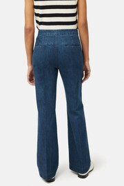 Jigsaw Blue Denim Tailored Trousers - Image 2 of 7