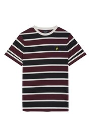 Lyle & Scott Red Stripe T-Shirt - Image 5 of 5