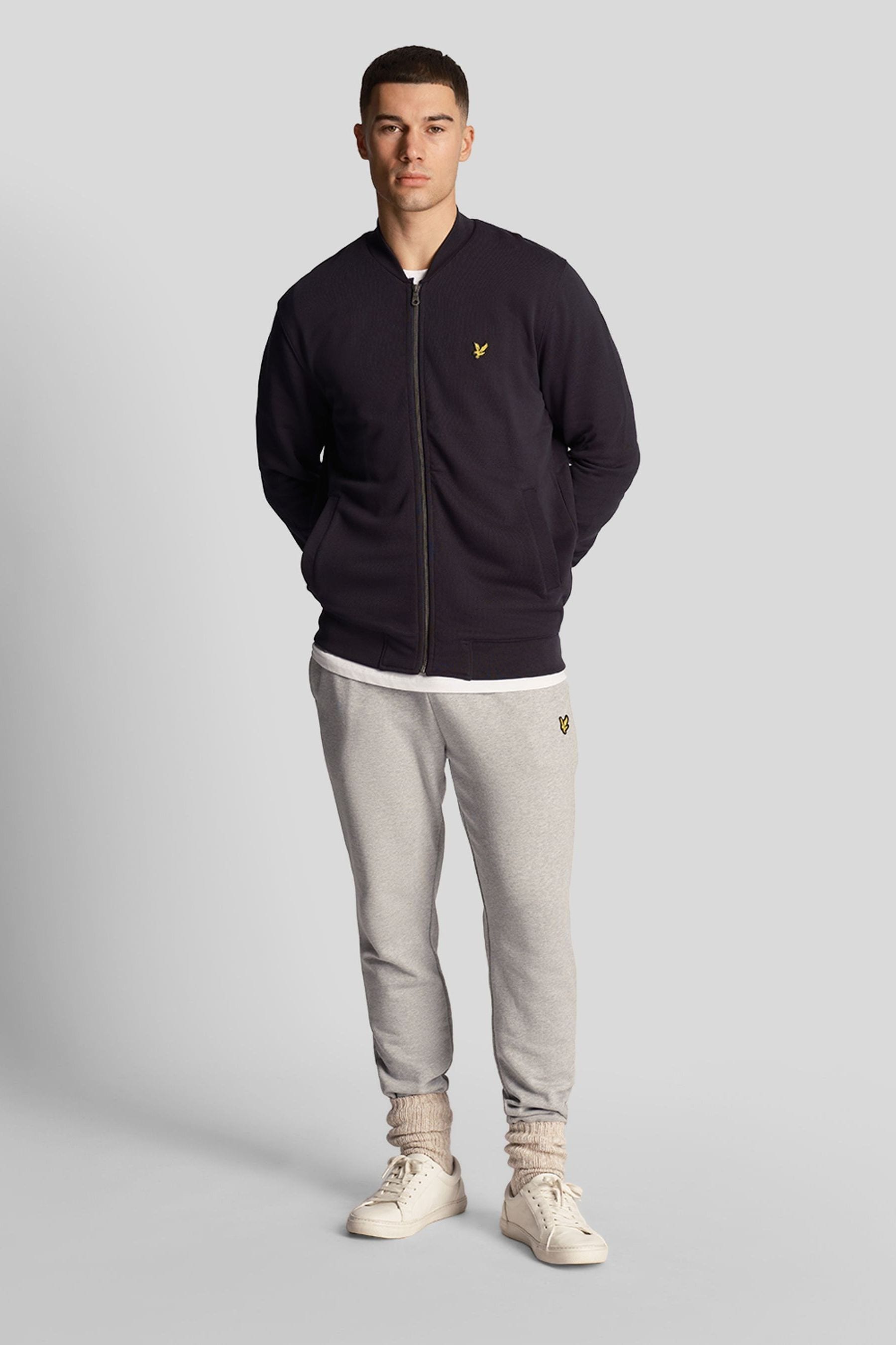 Lyle & scott brushed cotton bomber jacket deals
