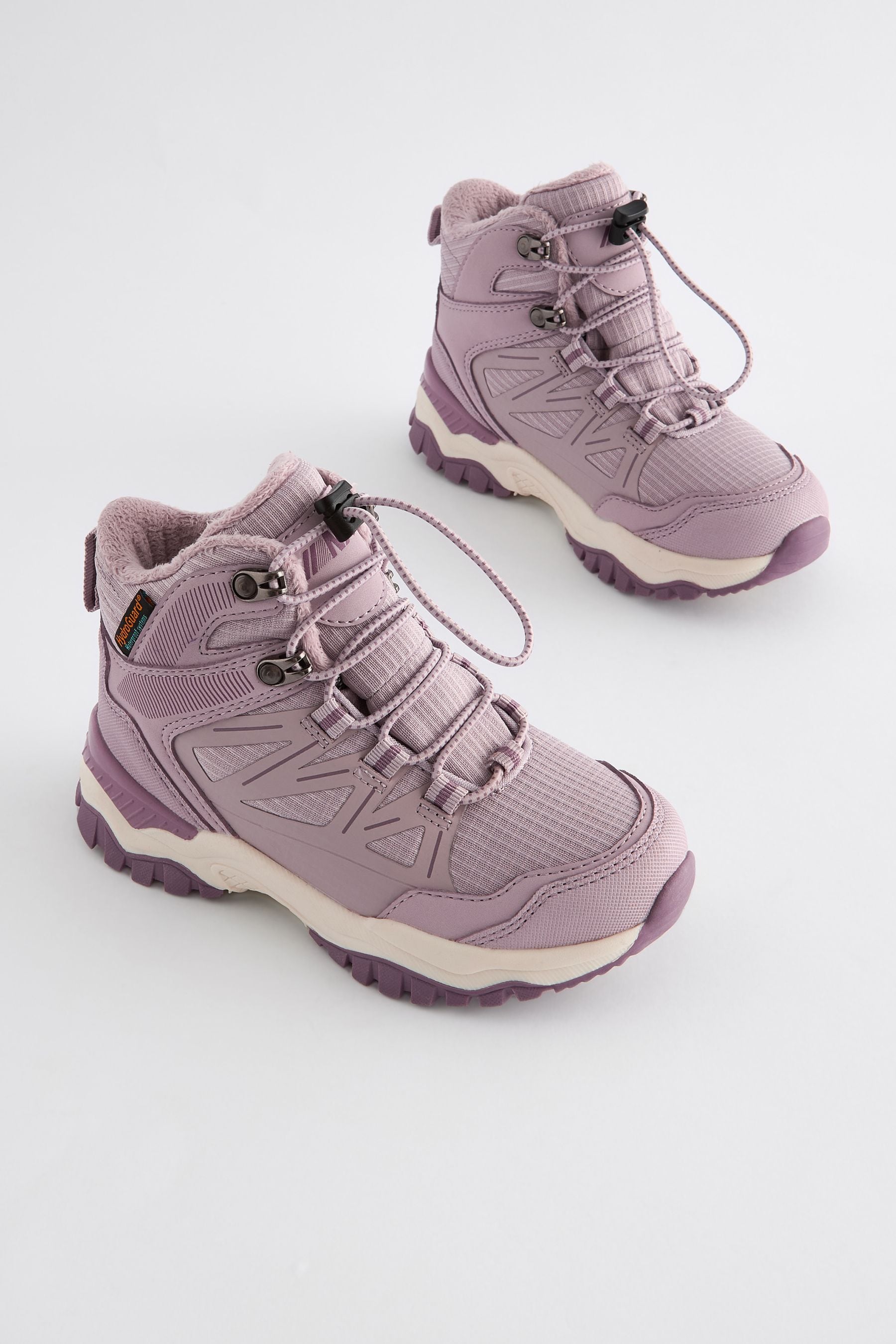 Buy Purple Waterproof Thinsulate Lined Hiker Boots from Next Belgium