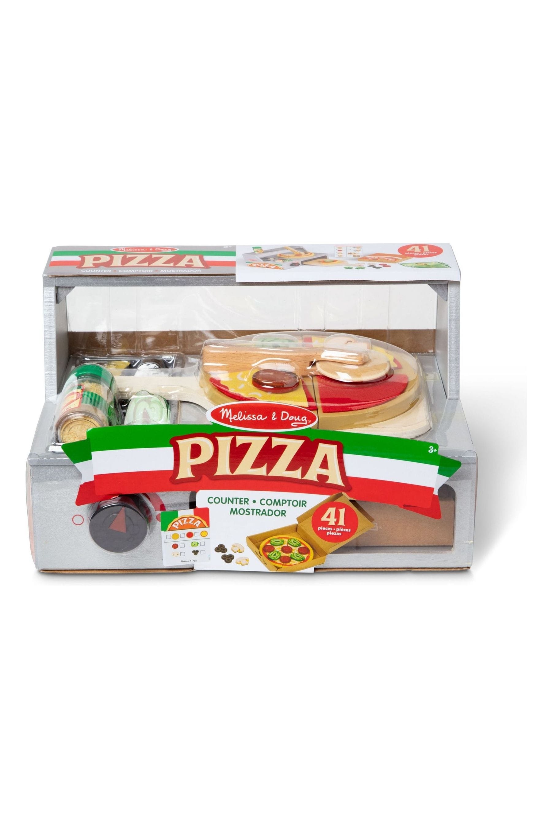 Buy Melissa Doug Natural Top And Bake Pizza Counter from the Next UK online shop