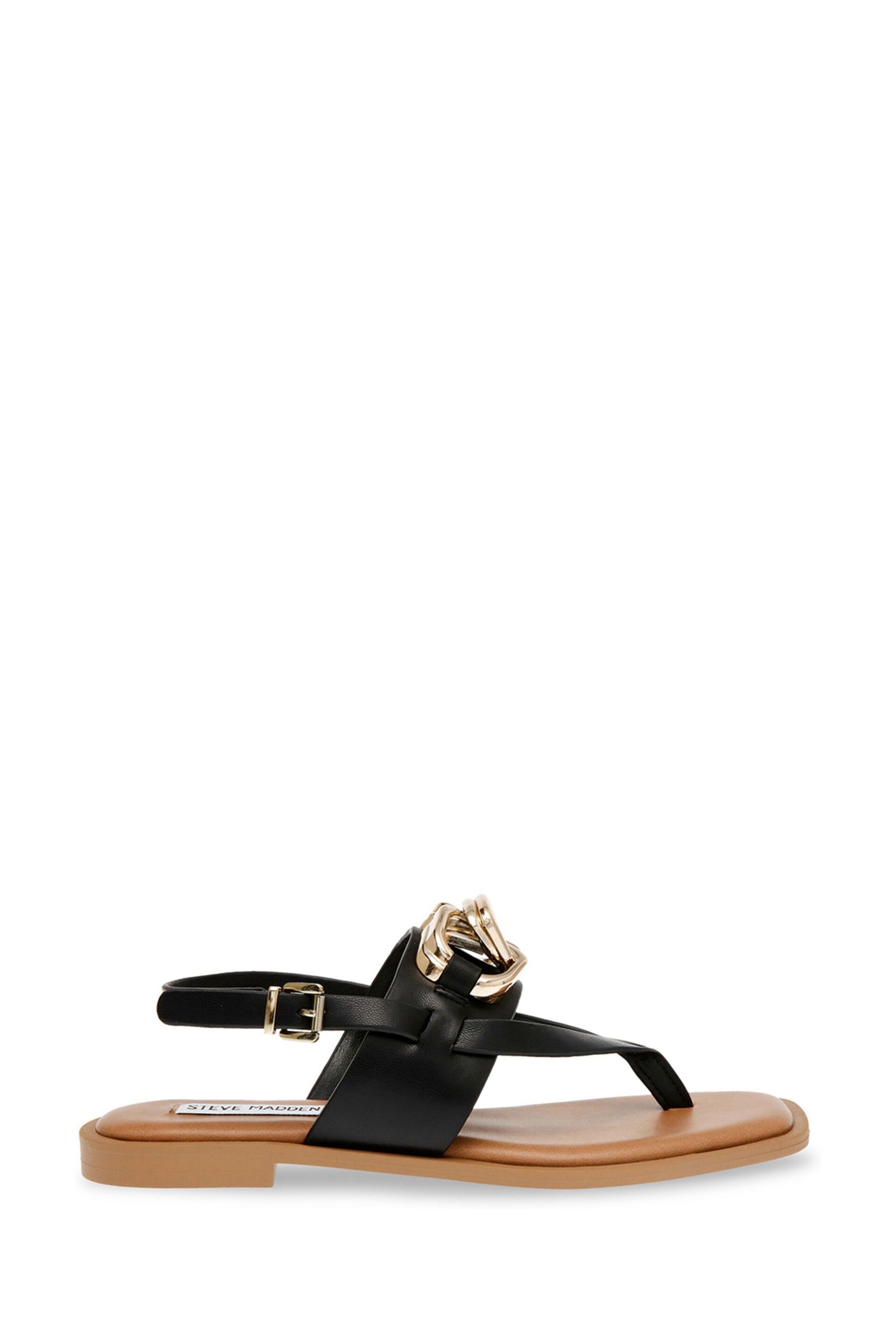 Steve Madden Genie Black Sandals - Image 1 of 6