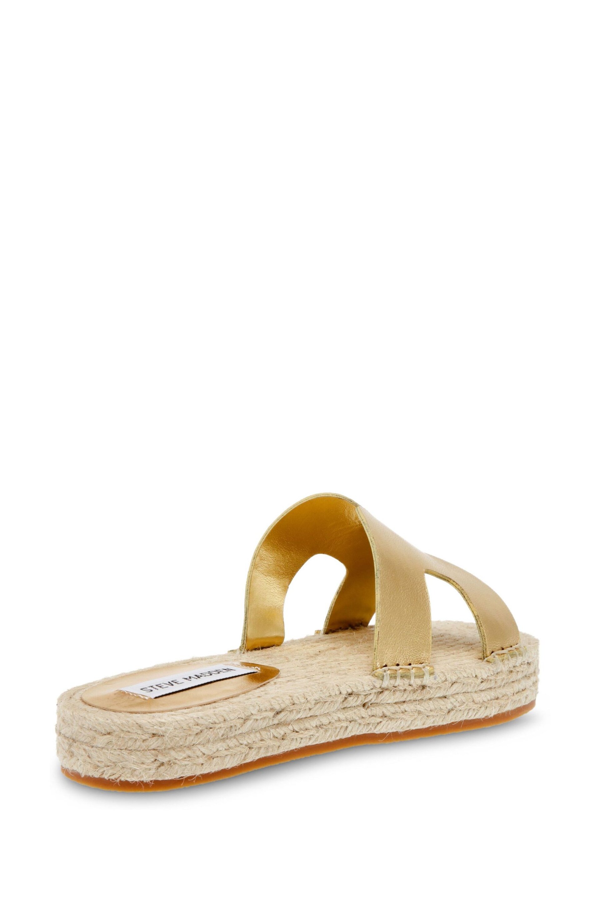 Steve Madden Gold Cheer up Sandals - Image 3 of 6