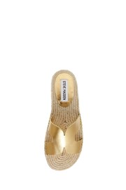 Steve Madden Gold Cheer up Sandals - Image 6 of 6