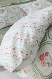 Catherine Lansfield Natural Cameo Floral Reversible Duvet Cover Set - Image 3 of 4