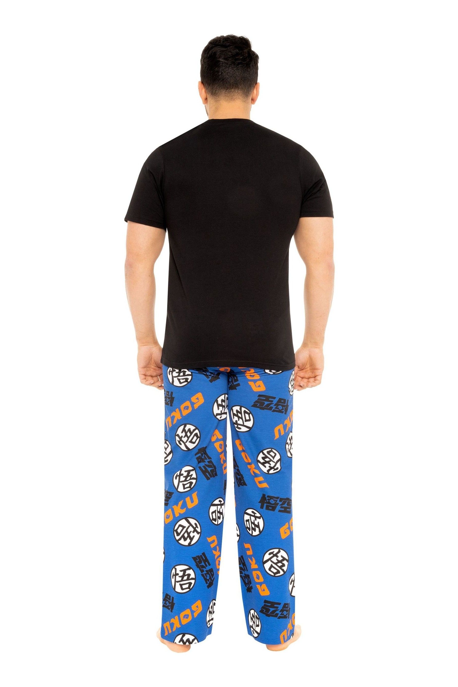 Character Black Star Wars 100 Cotton Pyjamas Small Mens