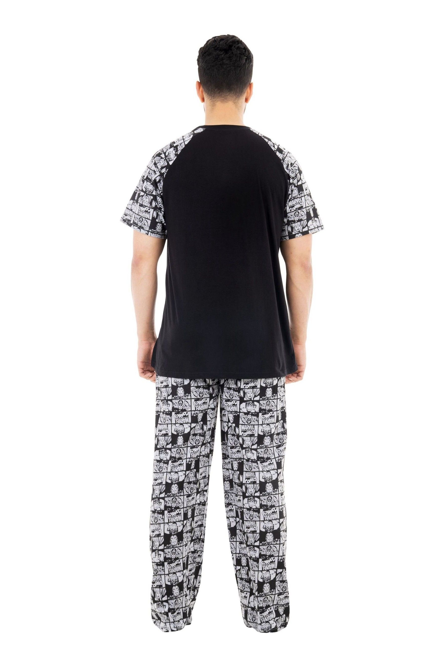 Character Grey Avengers Pyjamas Medium Mens