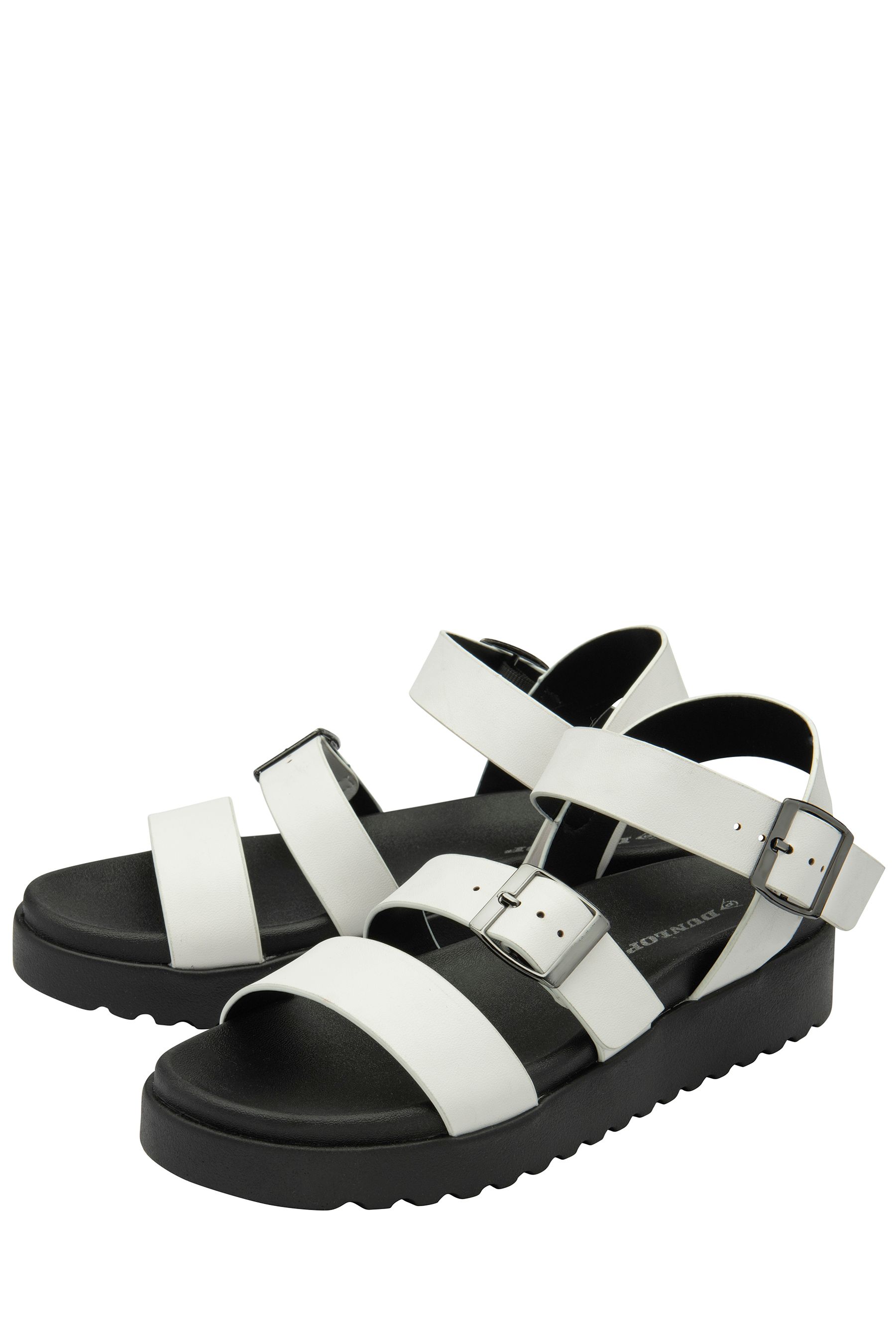 Womens white flatform sandals on sale