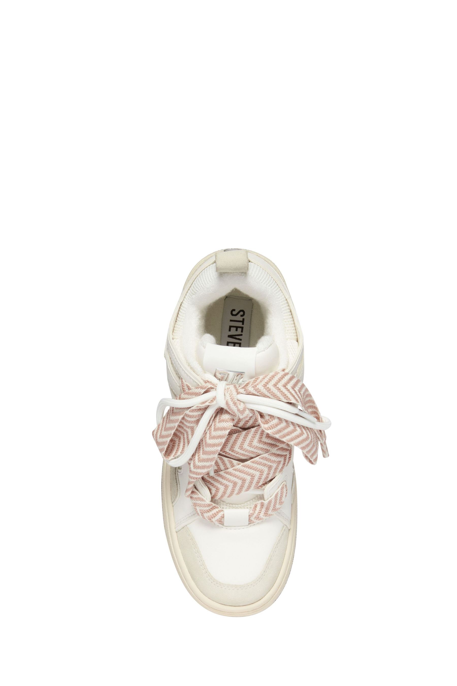 Buy Steve Madden Cream Roaring Trainers from Next Austria